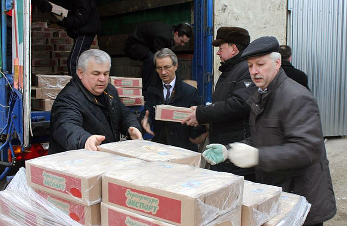 КПРФ - Новороссии: отправлен двадцать девятый гуманитарный груз