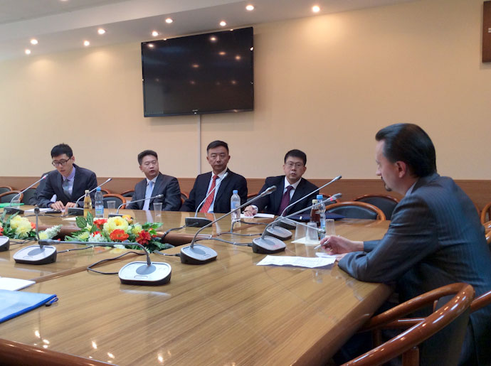 Состоялась встреча Секретаря ЦК КПРФ М.С.Кострикова с делегацией из КНР